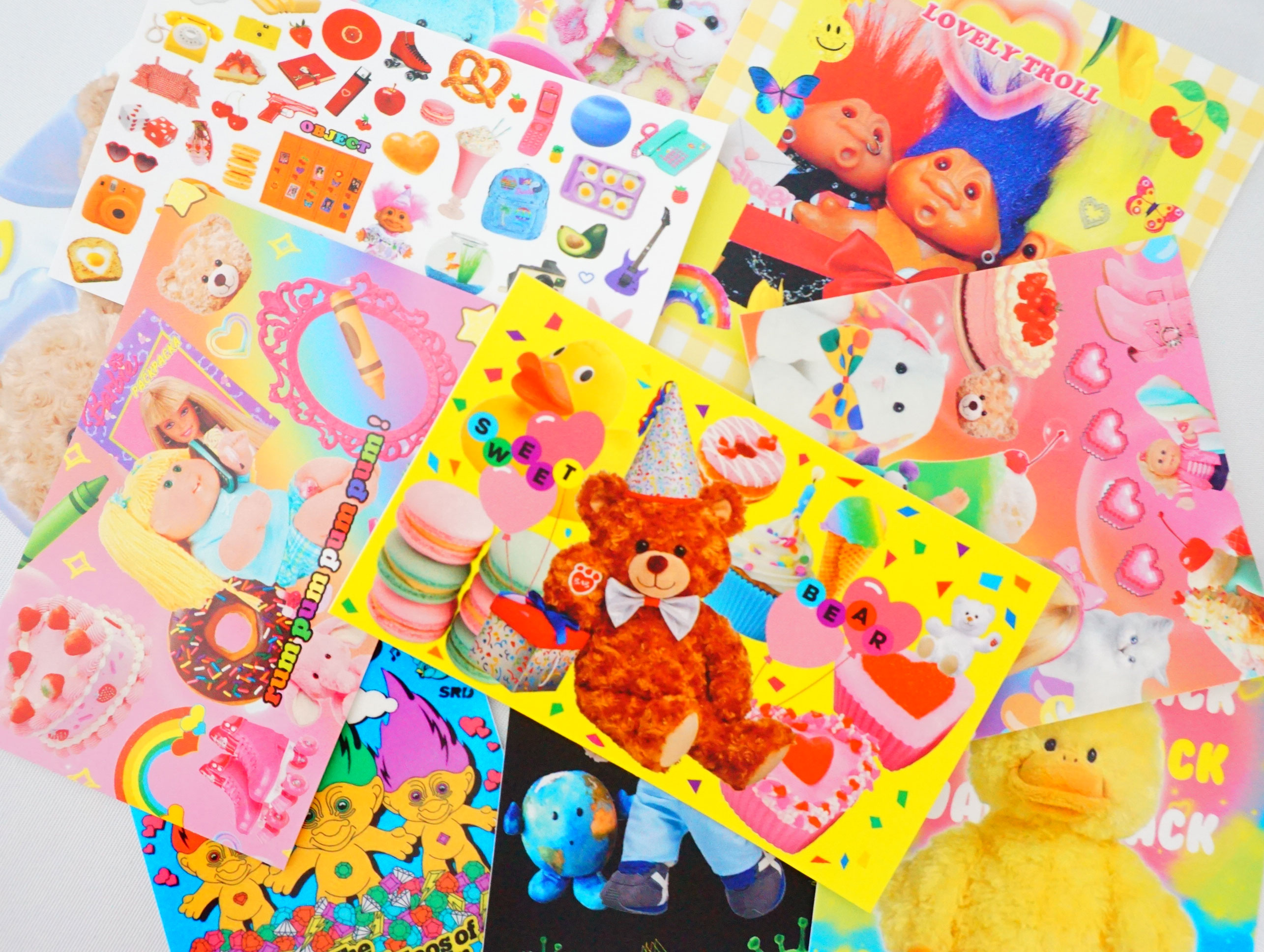 KISTCH  キュートなステッカー4　全10種類