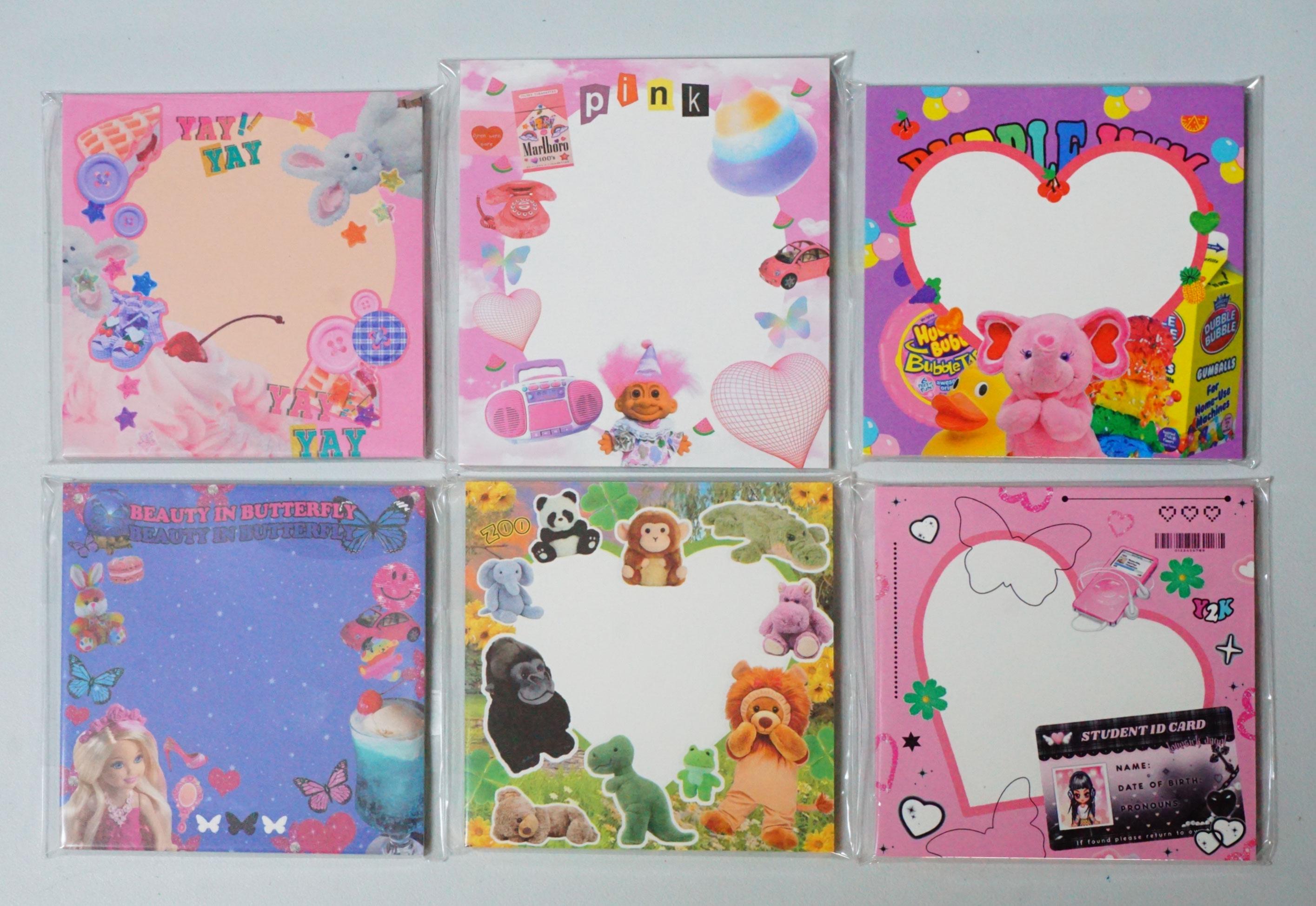 KISTCH  メモ帳　YAY!! YAY!!!など全6種類