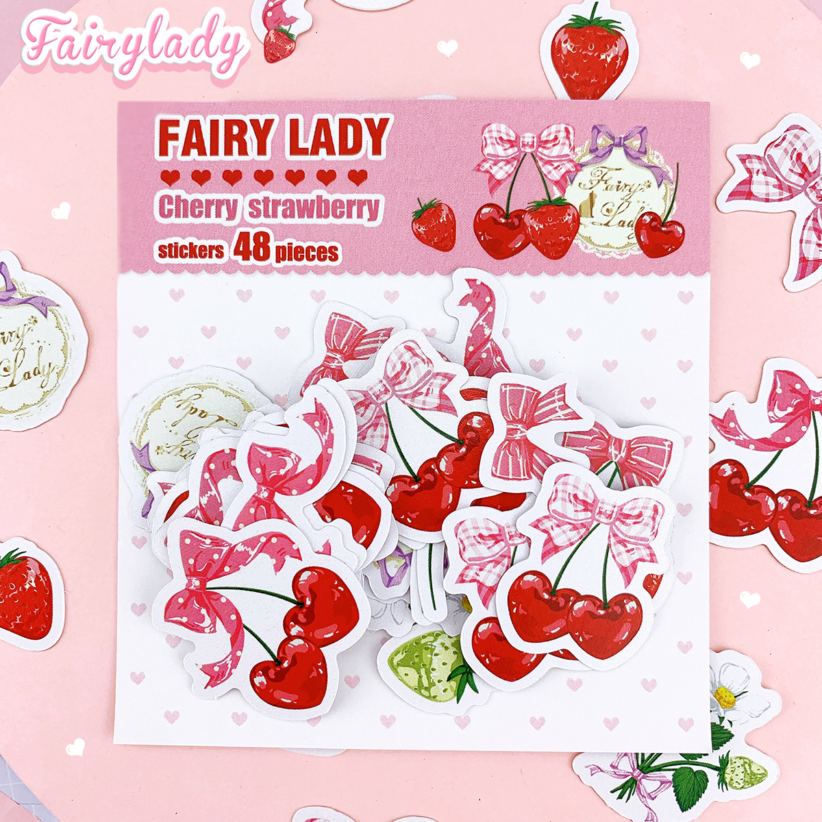 fairy  色々なシリーズ全4種　シール　型抜きメモ　ラッピングペーパー　メモ