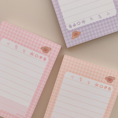 <再入荷なし> hoho  満点ノート10 日記帳　メモ  memopad