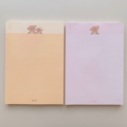 <再入荷なし> hoho  満点ノート9 B5 2段ライン  memopad