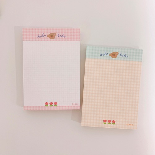 <再入荷なし> hoho  満点ノート8  ミニたてメモ  memopad