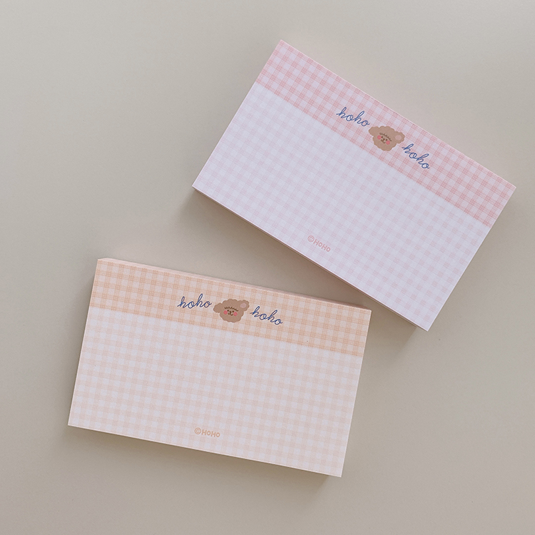 <再入荷なし> hoho  満点ノート9  ミニよこメモ memopad