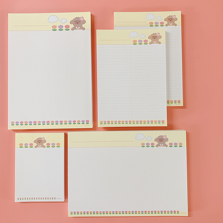 <再入荷なし> hoho  満点ノート4 　色々サイズメモ　全3種類  memopad