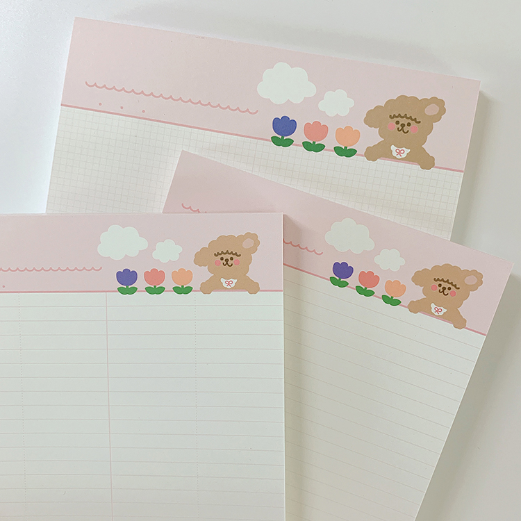 <再入荷なし> hoho  満点ノート2 　色々サイズメモ　全2種類  memopad