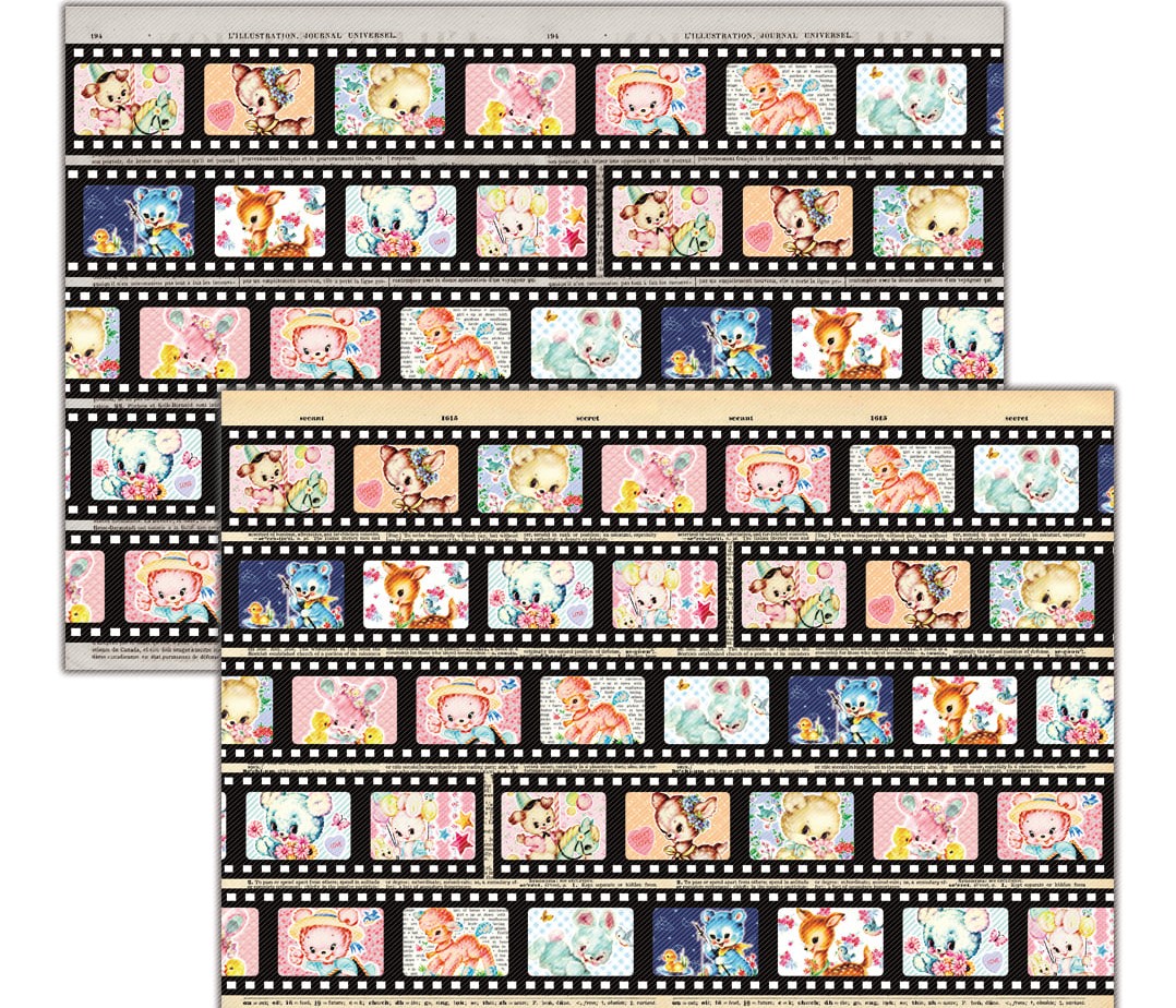 <再入荷なし> ラッピングペーパー　 Art Filmなど全5種類　 A4サイズ(5枚・10枚) hol