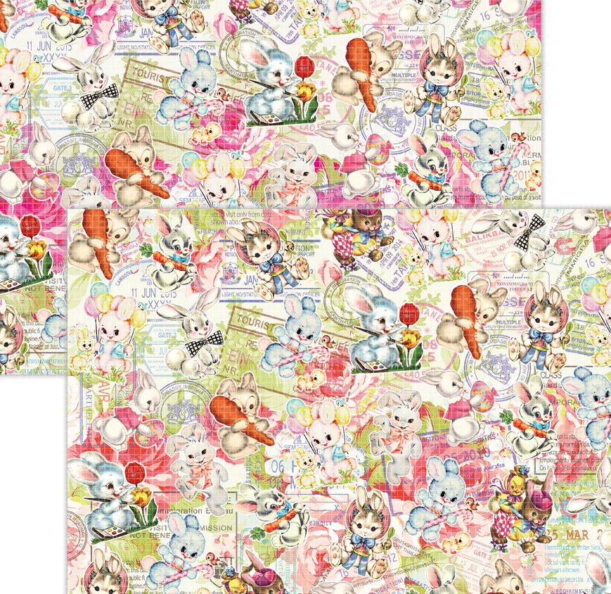 <再入荷なし> LA VIE EN ROSE シリーズ全4種類 　ラッピングペーパー 包装紙 hol