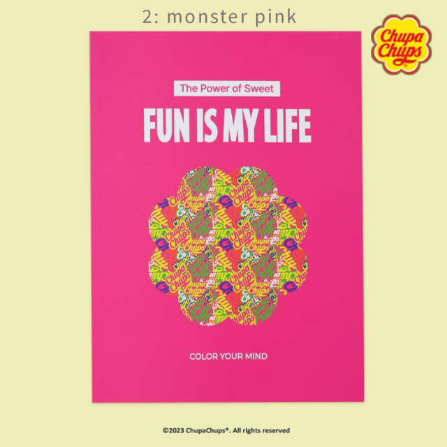 <再入荷なし>  Chup Chups いつもノート  4種類 ノート チュッパチャプス