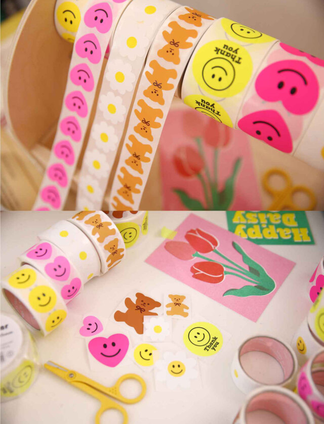afrocat  ROLL STICER 2種類2タイプ