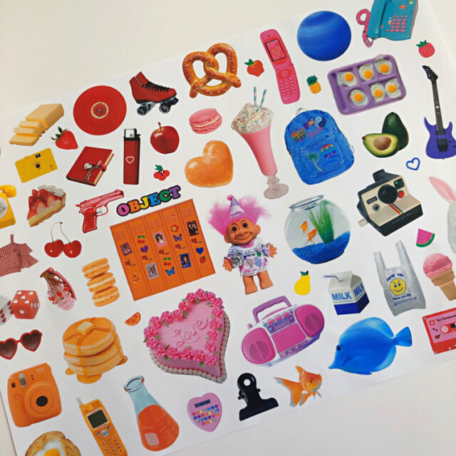 KISTCH オブジェクト ラッピングペーパー(A4サイズ) 5枚・10枚セット