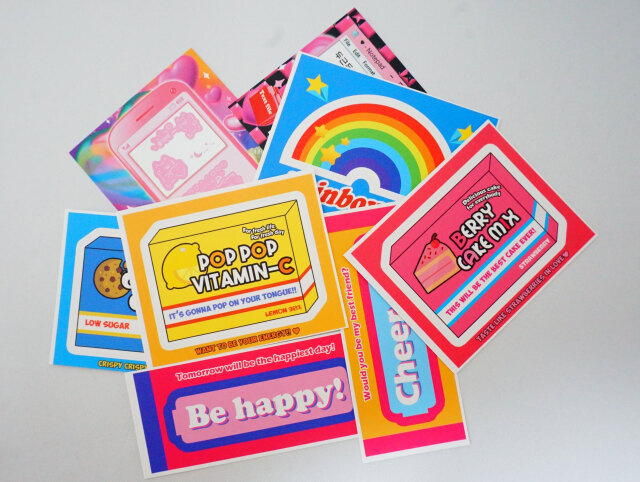KISTCH  キュートなステッカー6　全8種類