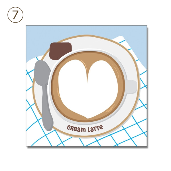 メモ帳　fruits cut cakeなど全9種類 dal