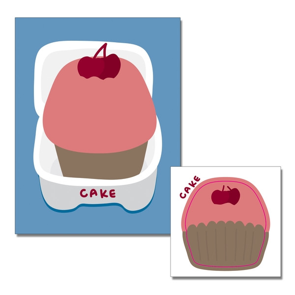 メモ帳 rainbow roll cakeなど全6種類 dal