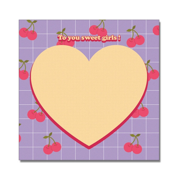 メモ帳 rainbow roll cakeなど全6種類 dal