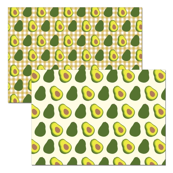 ラッピングペーパー　avocadoなど全2種類（5枚・10枚）　包装紙 dal