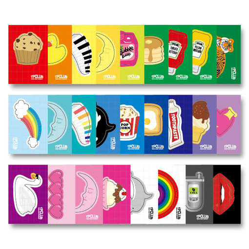 シール　全26種類セット　ヴィヴィッドカラー  ステッカー dal