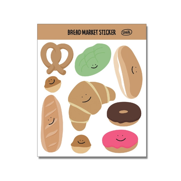 シール  long cakeなど全9種類　フルーツ　ケーキ　デザート  ステッカー dal