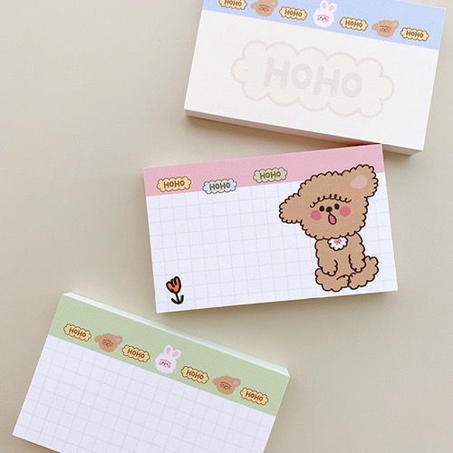 <再入荷なし> hoho  満点ノート13  全2種類  memopad