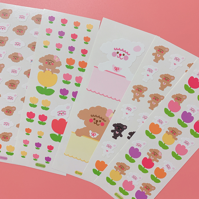 <再入荷なし> hoho  スティッカー 全5種類  sticker シール