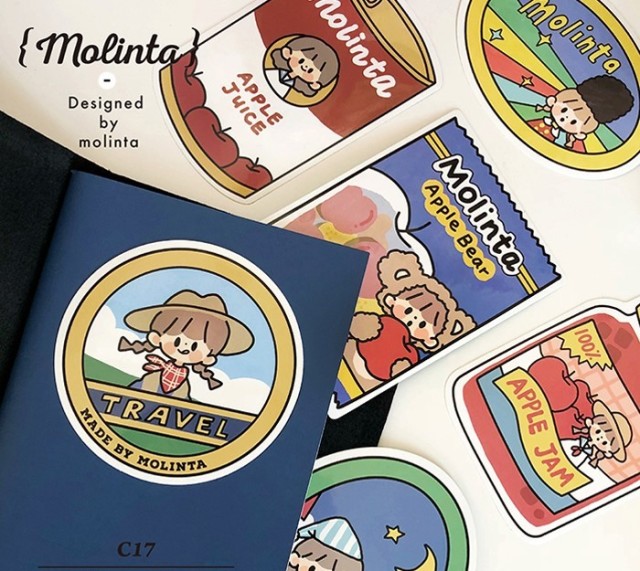 防水シール 全2種類　molinta