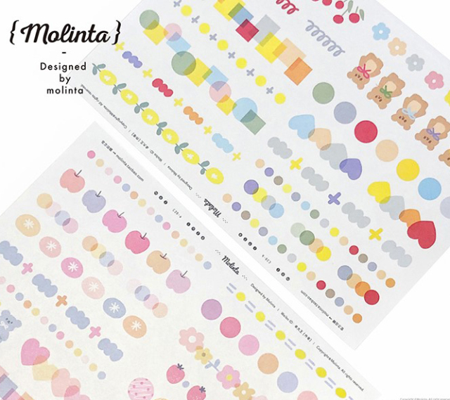 molinta base シール　molinta