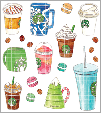 <再入荷なし> シール  ばら柄シールなど全9種類  ステッカー 韓国限定 紙もの かわいい 韓国