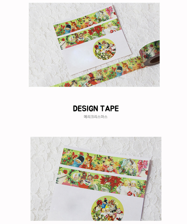 <数量限定発売>　forget me Not柄など全7種類  マスキングテープ 幅20mm　入手困難　海外限定