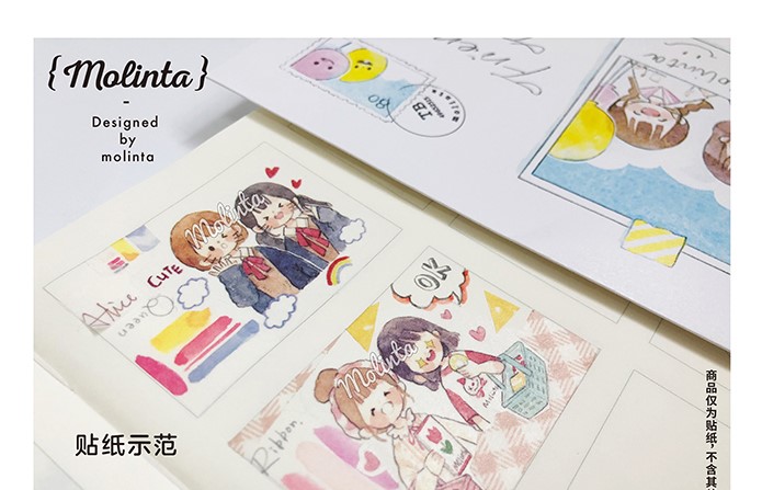 friend foreverシール　molinta