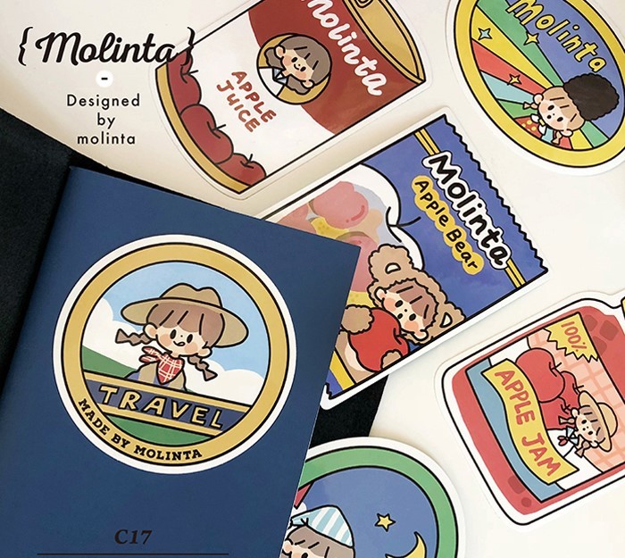 防水シール 全2種類　molinta