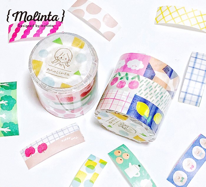 パッチワーク　マスキングテープ　molinta　