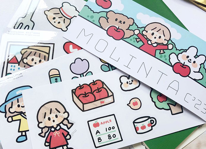 molinta 幼稚園 PVC 防水シール　molinta
