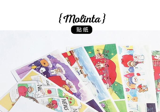 りんご村 シール molinta　