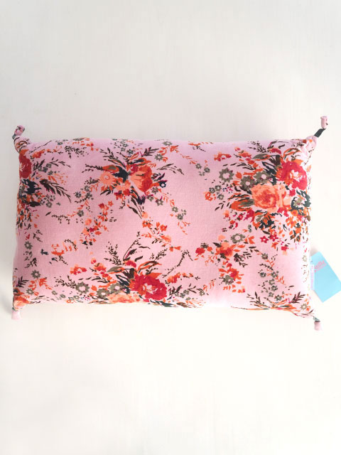 Bagaille バガイユ Pillow Cushion PomPom ピロークッション ポンポン（Forest Pink）Type.A