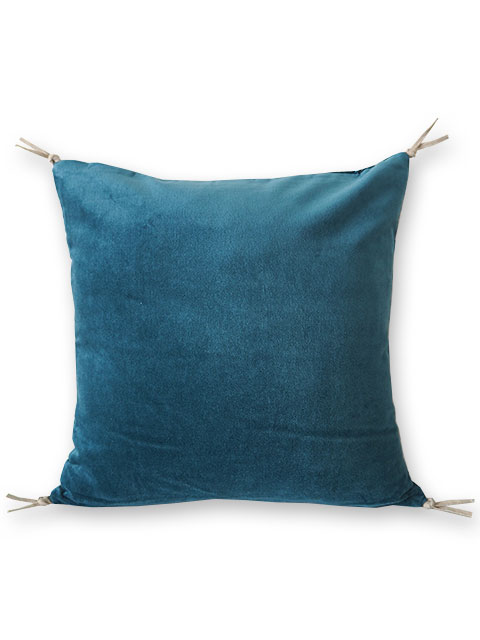 オンフィルダンディエンヌ　ベルベット調クッションカバー　フランスブランド オンフィルダンディエンヌ en fil d'Indienne ＊ en fil d'Indienne