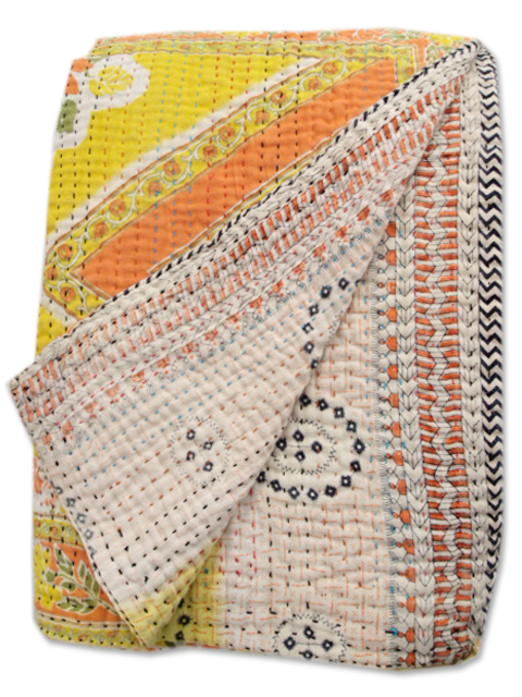 イギリス直輸入】Jeanette Farrier Double Vintage Kantha