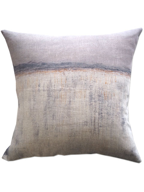 【フランス直輸入】メゾン レヴィ Maison Levy リネンクッションカバー Cushion Cover Linen・LA CAIDA（W55xH55cm・カバーのみ）