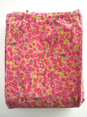 Bagaille バガイユ Velour Curtain ベロアカーテン・フルーレット ゴールデン アニス（Fleurette Golden Anis/100x260cm）Type.A