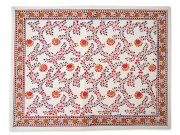 【フランス直輸入】Jamini ジャミニ テーブルマット Table Mat・ANIMA Offwhite（W45xH35cm）