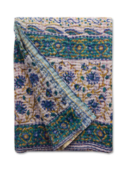【イギリス直輸入】Jeanette Farrier  Baby Vintage Kantha ジャネット ファリア・ベビーブランケット ヴィンテージ カンタ キルト・009