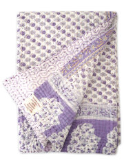【イギリス直輸入】ジャネット ファリア ヴィンテージカンタ ラリーキルト ベビーブランケット Jeanette Farrier Vintage Kantha Baby Blanket・Type.C