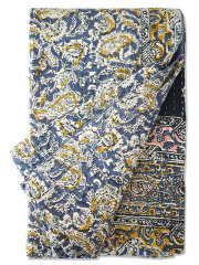 【イギリス直輸入】ジャネット ファリア ヴィンテージカンタ ラリーキルト ストール ショール Jeanette Farrier Vintage Kantha Shawl・Type.A