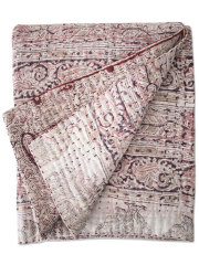 【イギリス直輸入】ジャネット ファリア ヴィンテージカンタ ラリーキルト シングルスロー Jeanette Farrier Vintage Kantha Single Throw・Type.03