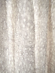 【フランス直輸入】メゾン レヴィ Maison Levy リネンカーテン マルチクロス　Curtain Linen・POIS GRIS（W143xH200cm・1枚）