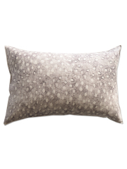 【フランス直輸入】メゾン レヴィ Maison Levy リネンクッションカバー Cushion Cover Linen・POIS GRIS（W60xH40cm・カバーのみ）Type.A