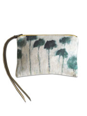 【フランス直輸入】メゾン レヴィ Maison Levy ポーチ Zed Pouch・REFLEJOS PALMIERS（W21xH15cm）