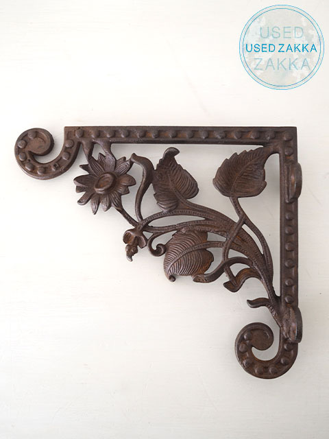 『USED ZAKKA』ANTHROPOLOGIE アンソロポロジー・鉄製 ウォール ブラケット WALL BRACKET・BOTANICAL・Type.B