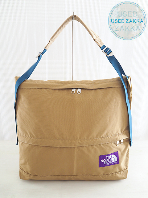 『USED ZAKKA』THE NORTH FACE PURPLE LABEL・ザ ノース フェイス パープルレーベル/Field Shoulder Bag・フィールド ショルダーバッグ/Beige・ベージュ