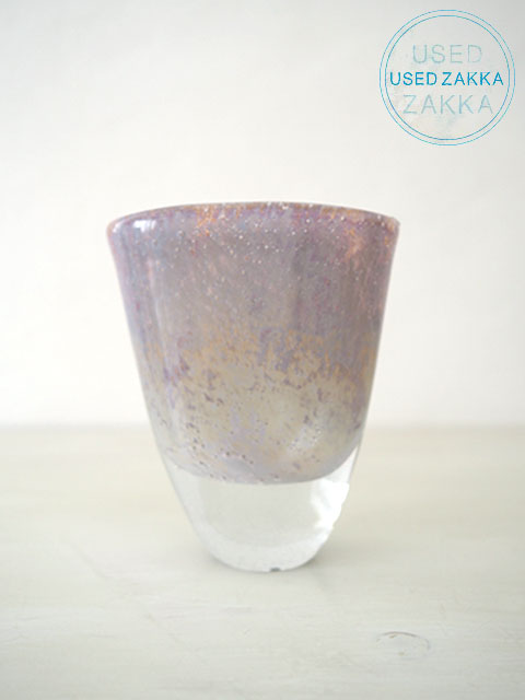 『USED ZAKKA』HENRY DEAN ヘンリー ディーン ガラス製フラワーベース　花器・JULIETTE/S/CORZO