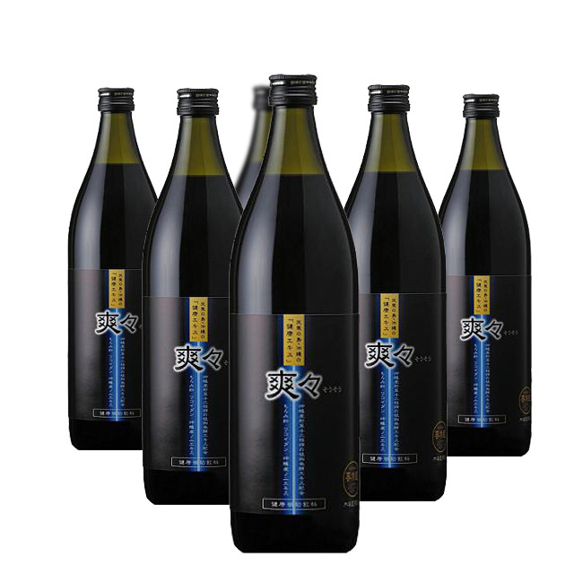 《6本セット》 沖縄野草発酵エキス 「爽々」 900ml