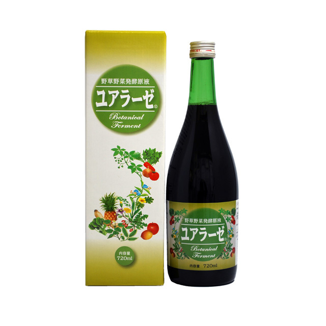 酵素飲料 野草野菜発酵原液ユアラーゼ 野草の酵素たっぷり ミヤトウ野草研究所 720ml